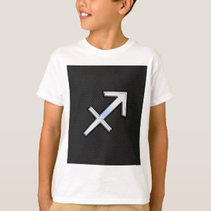 T-shirt Chrome Comme Sagittarius Zodiac Connexion Noir