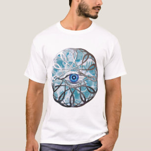 T-shirt Chrome Mystical Eye Design