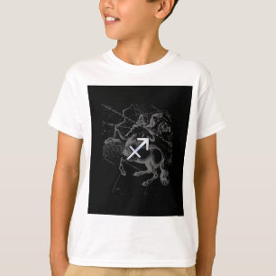 T-shirt Chrome Sagittarius Zodiac Sign Hevelius circa 1690