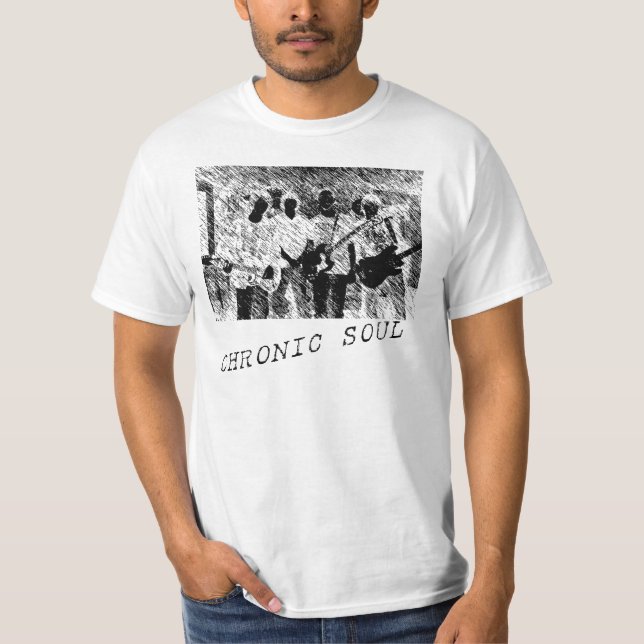 T-shirt chronique d'âme (Devant)
