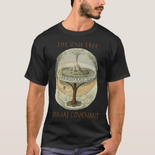 T-shirt Chroniques Thomas Pacte Un Arbre Blanc Or Ri