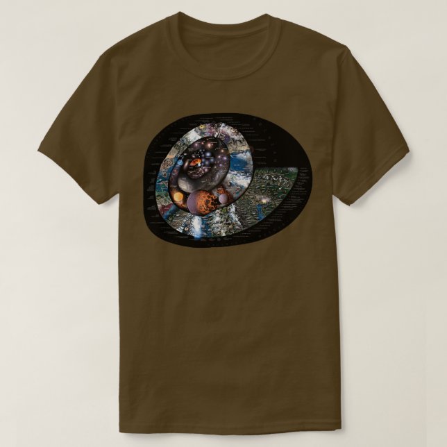 T-shirt Chronologie de la nature (Design devant)