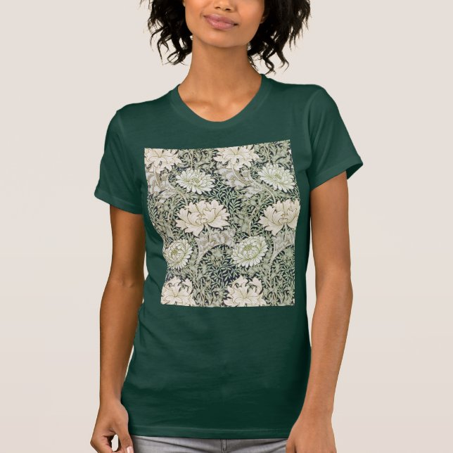 T-shirt Chrysanthemum, William Morris (Devant)