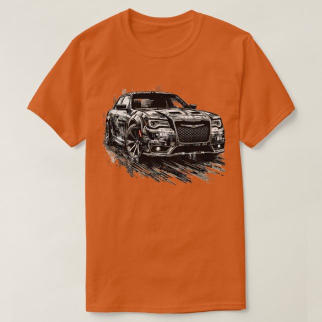 T-shirt Chrysler 300 8 (Design devant)