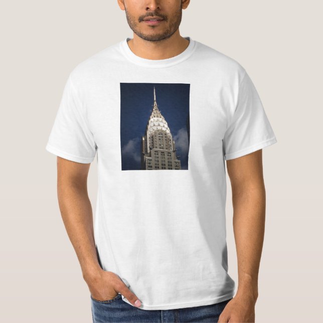 T-shirt Chrysler construisant, New York City (Devant)