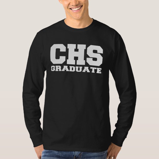 T-shirt CHS High School Graduation Party Rival Game CHS Re (Devant)