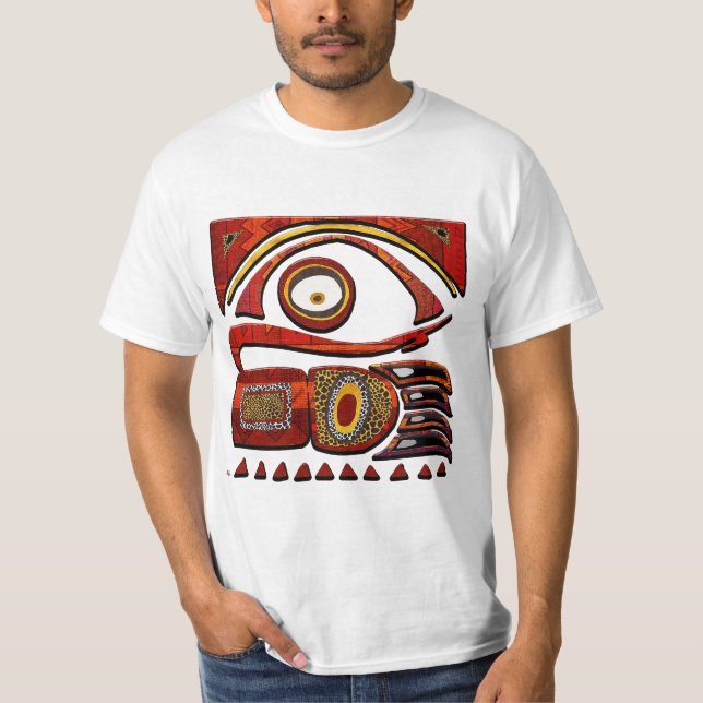 T-shirt Chu Mtu African Folk Art (Devant)