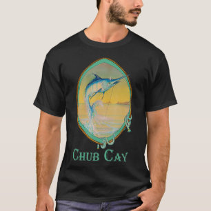 T-shirt Chub Cay Blue Marlin Pêcheurs Voyage