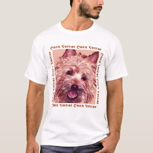 T-shirt "Chubba " de Terrier de cairn
