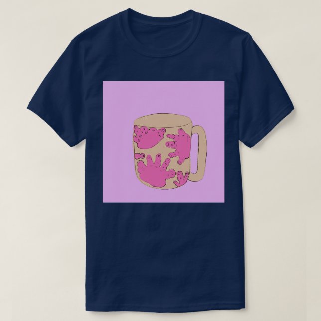 T-shirt Chubby Bébé Mains Mug (Design devant)