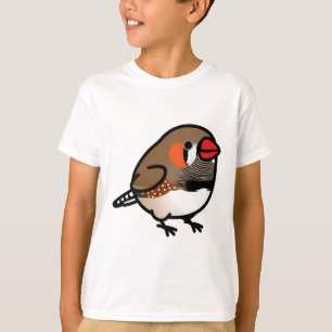 T-shirt Chubby Brown Zebra Finch