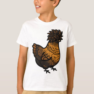 T-shirt Chubby Golden Polonais Poulet