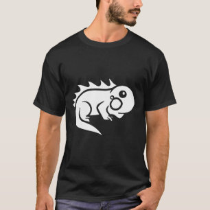 T-shirt Chubby Iguana Herbivore Lizard Sharp Eye Spectre