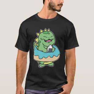 T-shirt Chubby Kid Dinosaur Donut Pâtisserie Sucrée Pâtiss