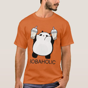 T-shirt Chubby Little Bobaholic Panda aime Boba