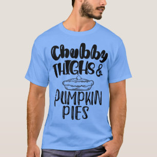 T-shirt Chubby Serres Et Citrouilles Serres Thanksgiving C