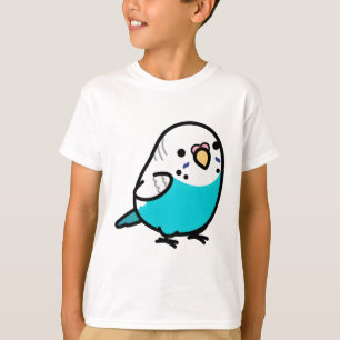 T-shirt Chubby Skyblue Budgie