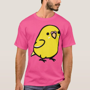 T-shirt Chubby Yellow Lutino Budgie Parakeet