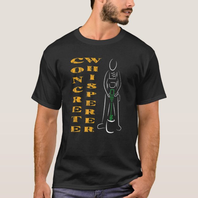 T-shirt Chuchotement de béton (Devant)