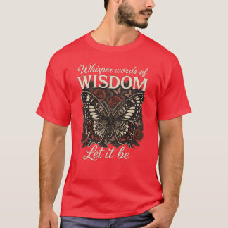 T-shirt Chuchoter des mots de SAGESSE
