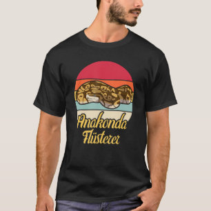 T-shirt Chuchoteur d'anaconda Serpent Reptiles