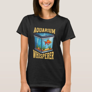 T-shirt Chuchoteur d'aquarium Poissons Aquascaping