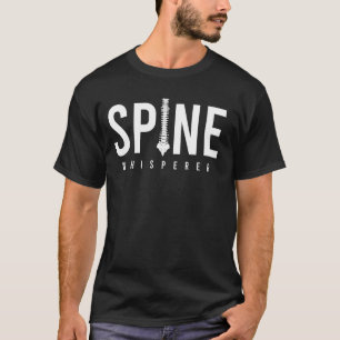 T-shirt Chuchoteur de colonne vertébrale drôle chiropracte