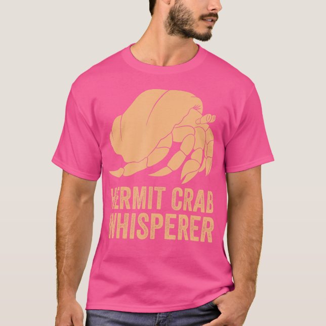 T-shirt Chuchoteur de Crabe Solitaire (Devant)