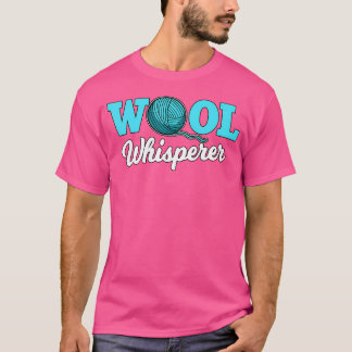 T-shirt Chuchoteur de laine Tricot Cadeau Tricoteuse Trico