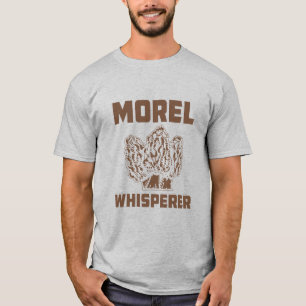 T-shirt Chuchoteur de Morilles avec Morilles