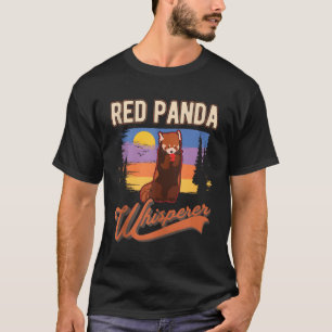 T-shirt Chuchoteur de Panda Roux