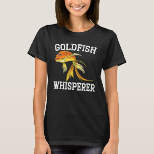 T-shirt Chuchoteur de poissons rouges Aquariste de poisson