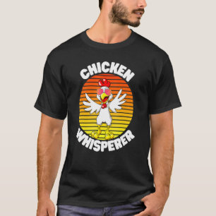 T-shirt Chuchoteur de poulet Amateur de volaille mignonne
