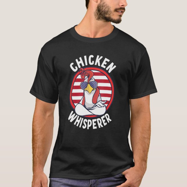 T-shirt Chuchoteur de poulets (Devant)