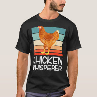 T-shirt Chuchoteur de poulets éleveur de volailles poulet