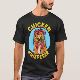 T-shirt Chuchoteur de poulets Volaille Poussins Poule Poul