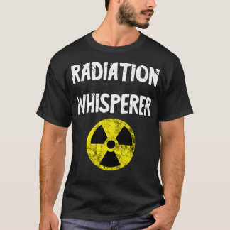 T-shirt Chuchoteur de radiation Symbole de retombées nuclé