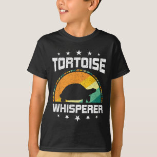 T-shirt Chuchoteur de tortue pêche à la mouche Aquarium ré