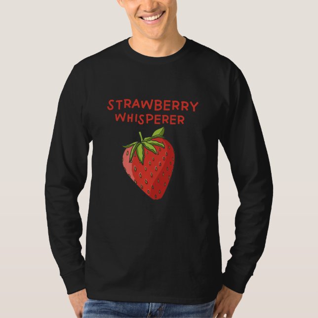 T-shirt Chuchoteuse de fraises (Devant)