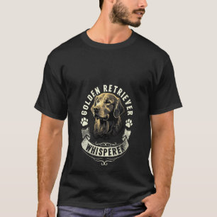 T-shirt Chuchoteuse de Golden Retriever pour femmes