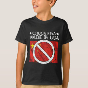 T-shirt Chuck Fina Chine Guerre commerciale Jour de libéra