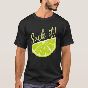 T-shirt Chuck It Mexicain Green Lime Slice Lemon