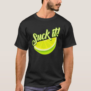 T-shirt Chuck It Mexicain Green Lime Slice Lemon Love 3