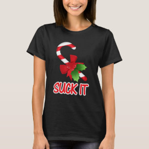 T-shirt Chuck It Sucre de canne Fille Noël Lollipop Lover