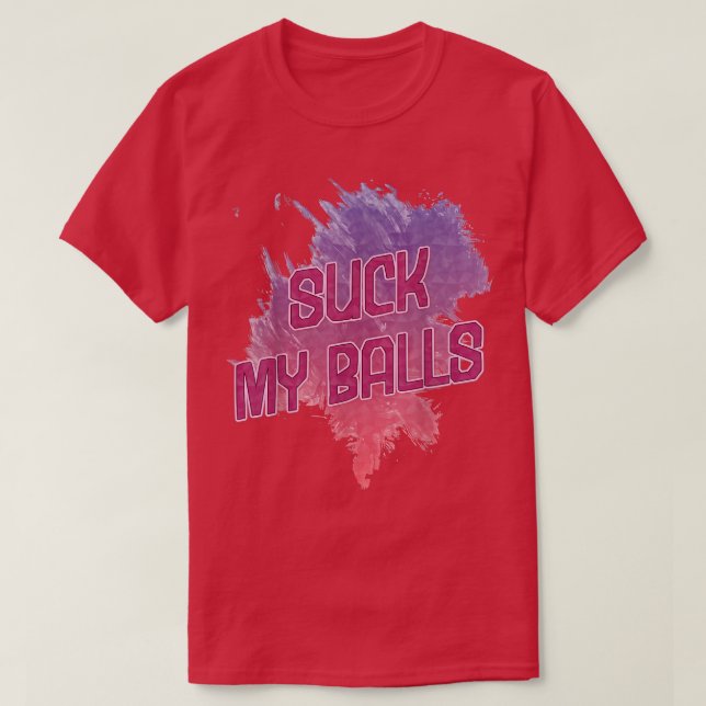T-shirt Chuck Mes Boules Bubble Tea Drôle Dire Humour (Design devant)