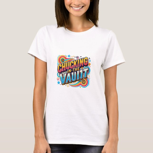 T-shirt Chuckling dans la chambre forte (Devant)