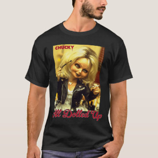 T-shirt Chuckyiffany tout en poupée rétro rétro
