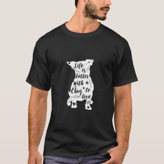 T-shirt Chug Dog Shirt Design Pour Les Amoureux de les chi