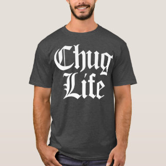 T-shirt CHUG LIFE Lourde Trash métallique Djent Guitariste