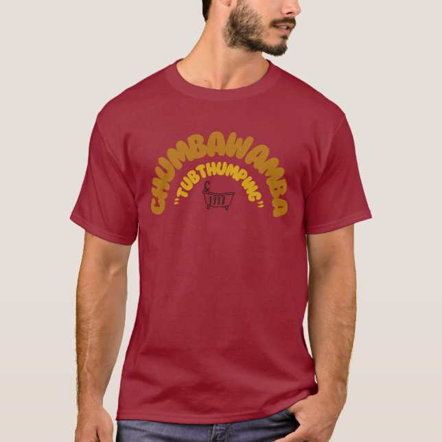T-shirt Chumbawamba "Tubthumping" - Hymne Anarcho-Punk des (Devant)